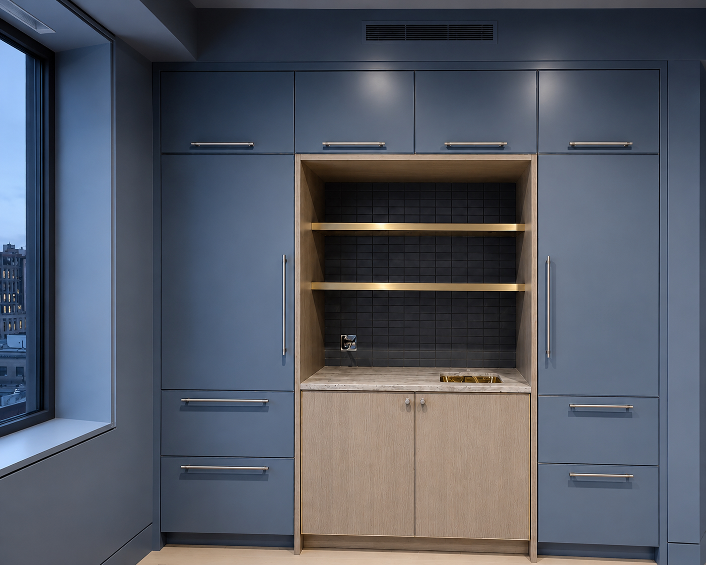 Wet bar, Chelsea NY